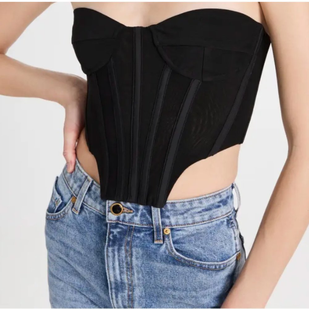 BARDOT - Lithium Mesh Bustier - Picture 2 of 7